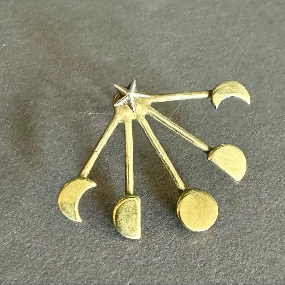 Pamela Love Moon Phase Earring